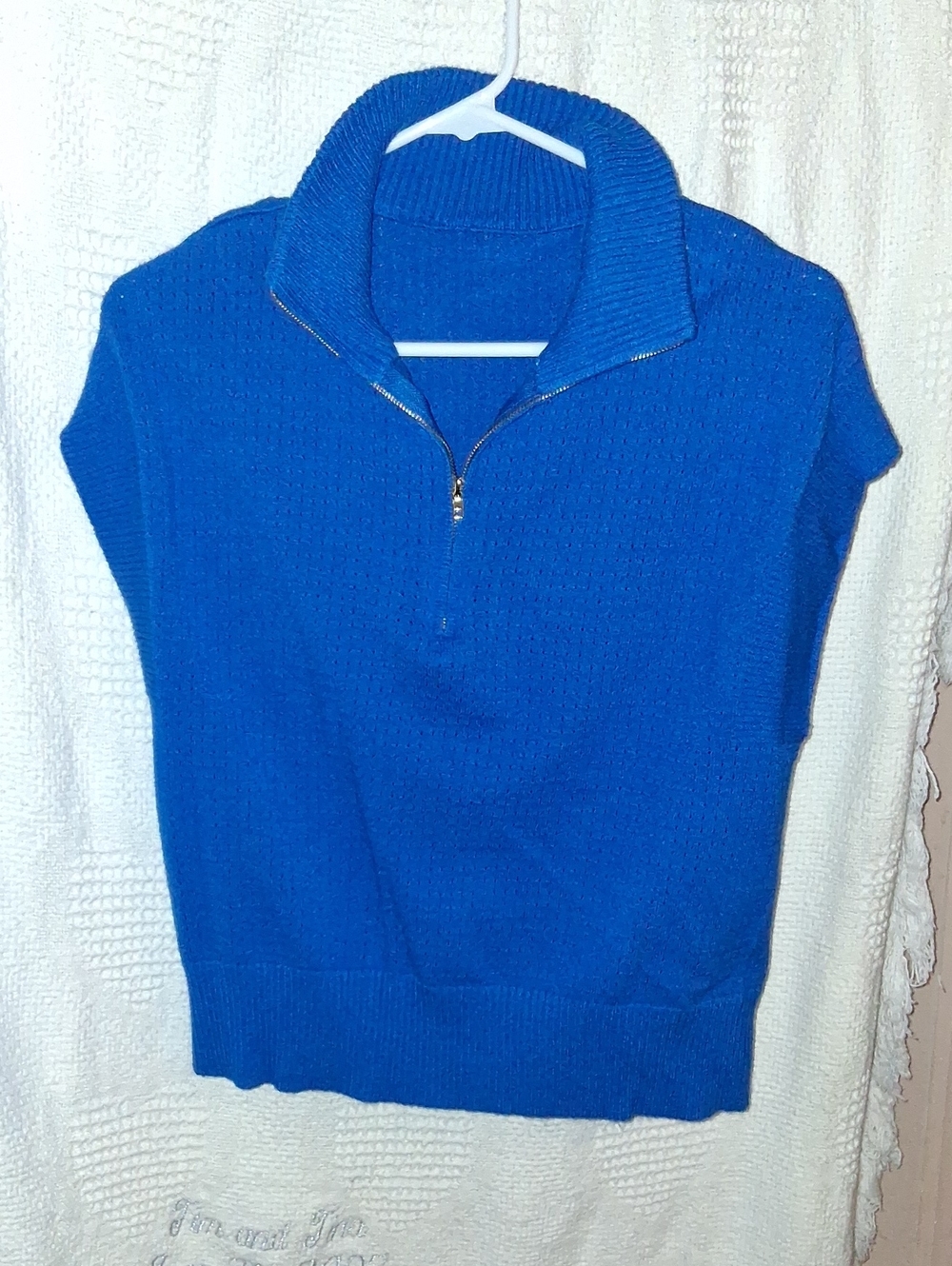 Womens Blue Polo